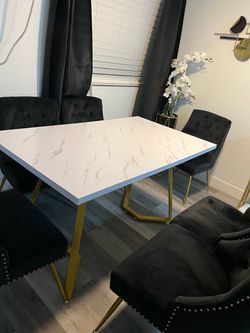 Table and chairs