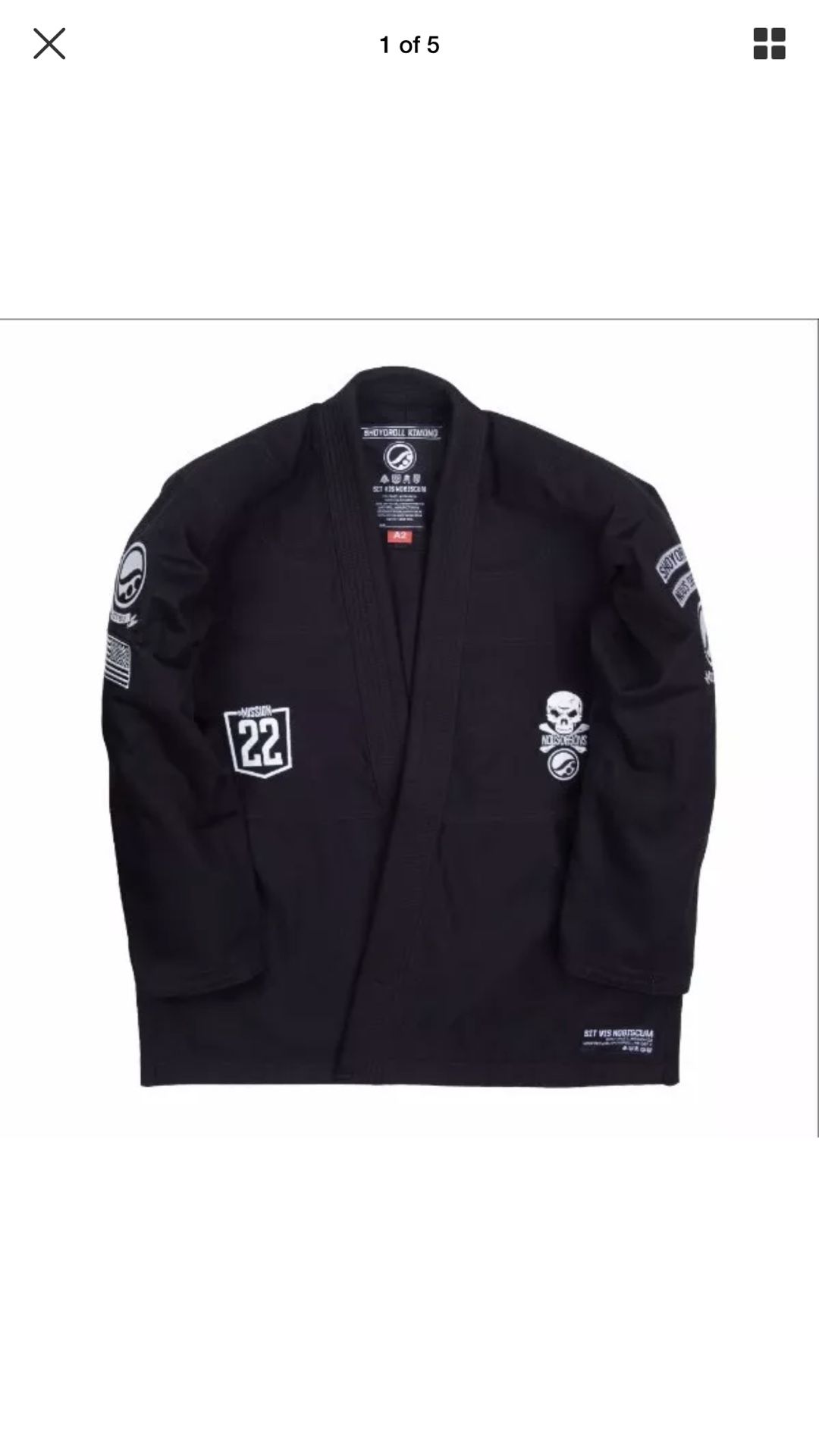 Shoyoroll Mission 22 BJJ GI Batch 66 A2