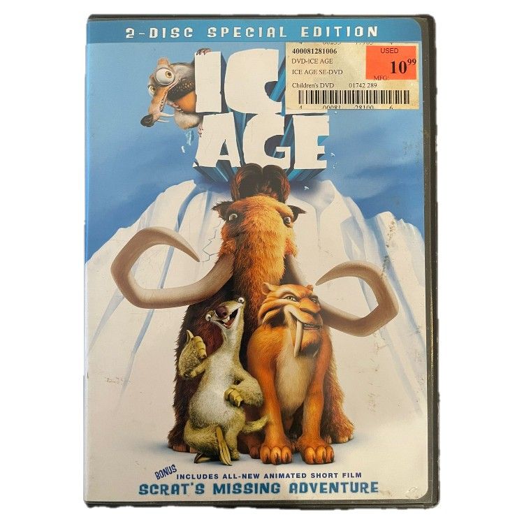Ice Age (2-Disc Special Edition) DVD | Includes Scrat's Missing Adventure