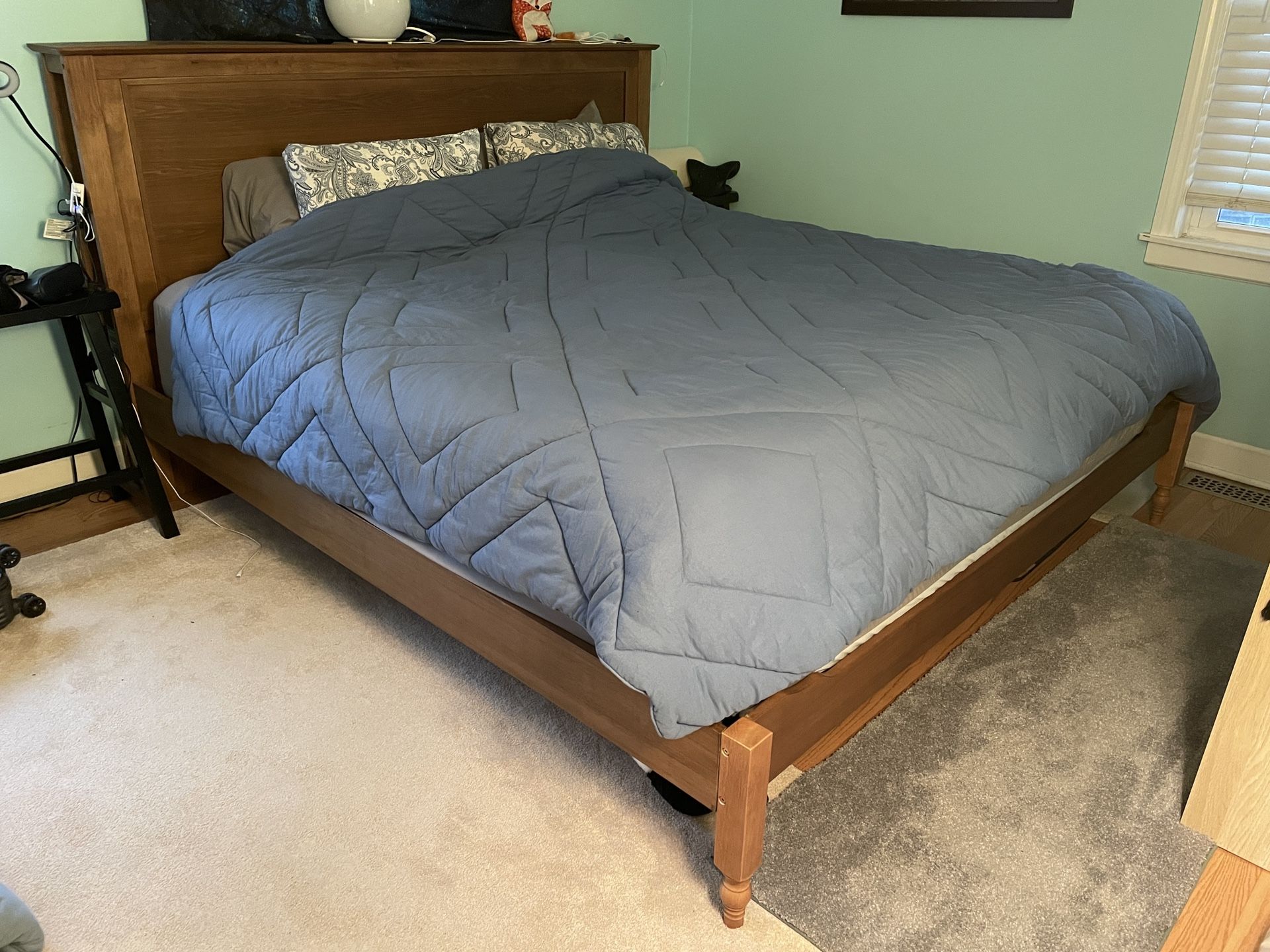 King Platform Bed Frame 