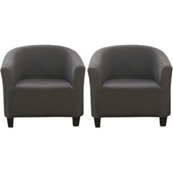Brand new Club Chair Slipcover (2) Gray
