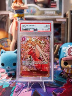 2024 ONE PIECE CHINESE 1ST ANNIVERSARY SET OP01-016 NAMI SERIAL PSA 10