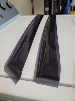 Weathertech rear window deflector