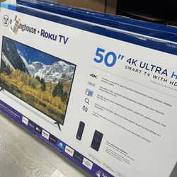 Westinghouse• Roku 50 inch smart TV