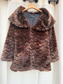 Guess Los Angeles Faux Fur Coat