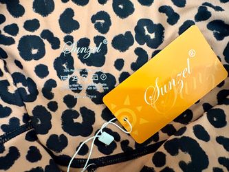 Sunzel Leopard Print Leggings – Size L – NWT