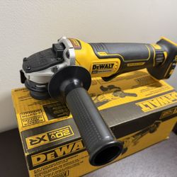 DEWALT 20V XR  4.5 in. Paddle Switch Angle Grinder with Kickback Brake (tool only)