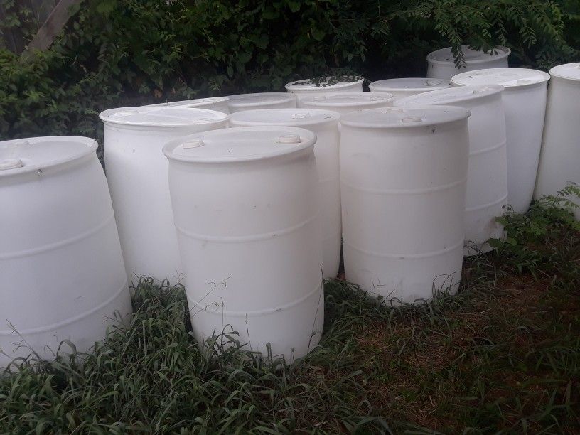 55 Gallon Heavy Duty Rain Berrels