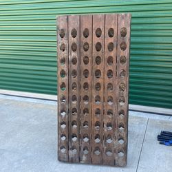 French Champagne Wine Rack 1900’s