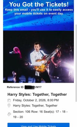 Harry Styles Together Together Oct 2nd