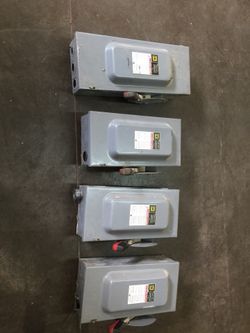Square D safety switche