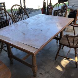 Dining Table Vintage (((contact info removed)contact info removed)contact info removed) $100 Or Best Offer Need To Get Rid Of Thank You
