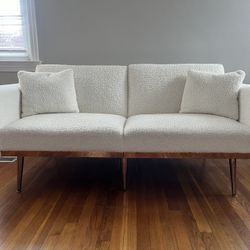 Ivory Teddy Futon 