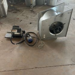 Marathon 3/4 HP Electric Motor With Blower 