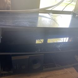 Glass Tv Stand 