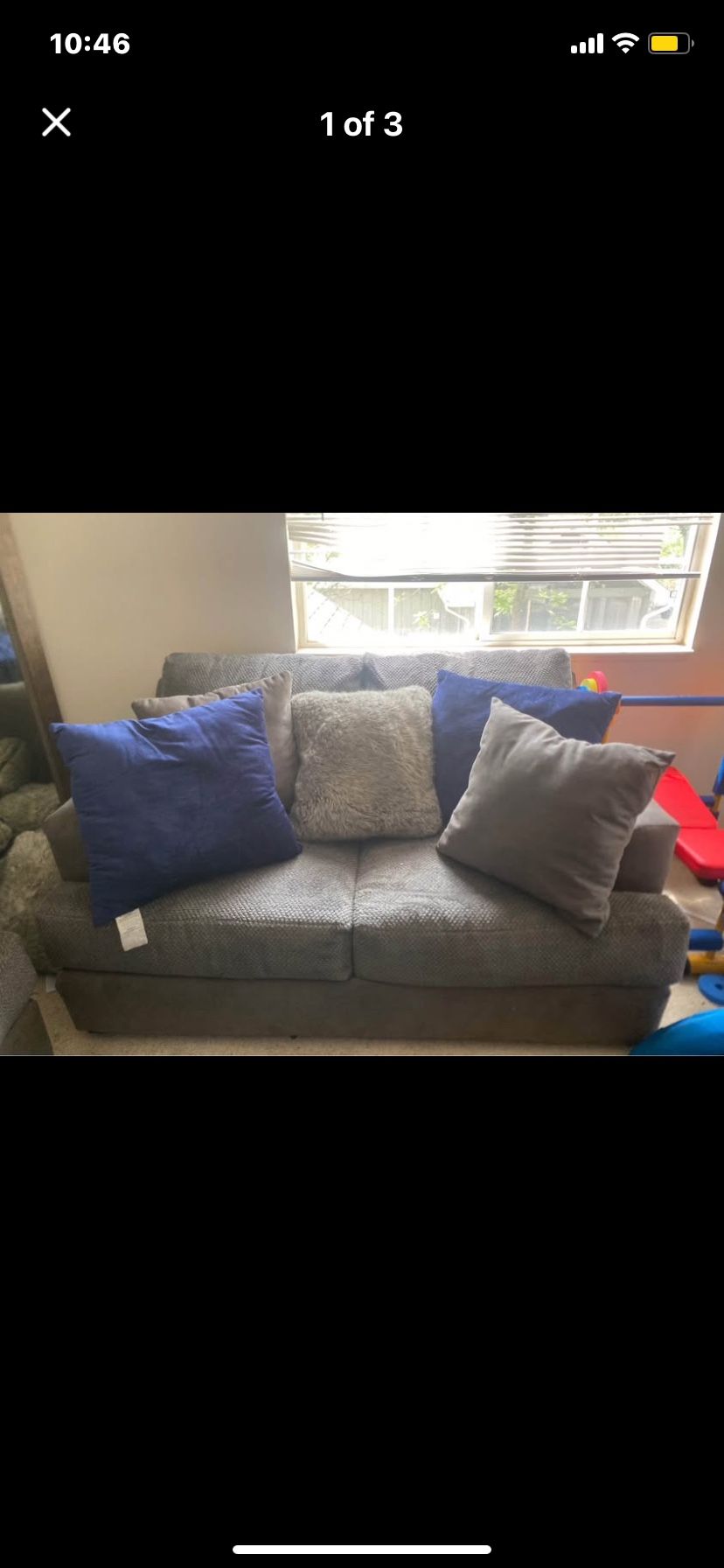 Couch, Loveseat & Carpet Combo