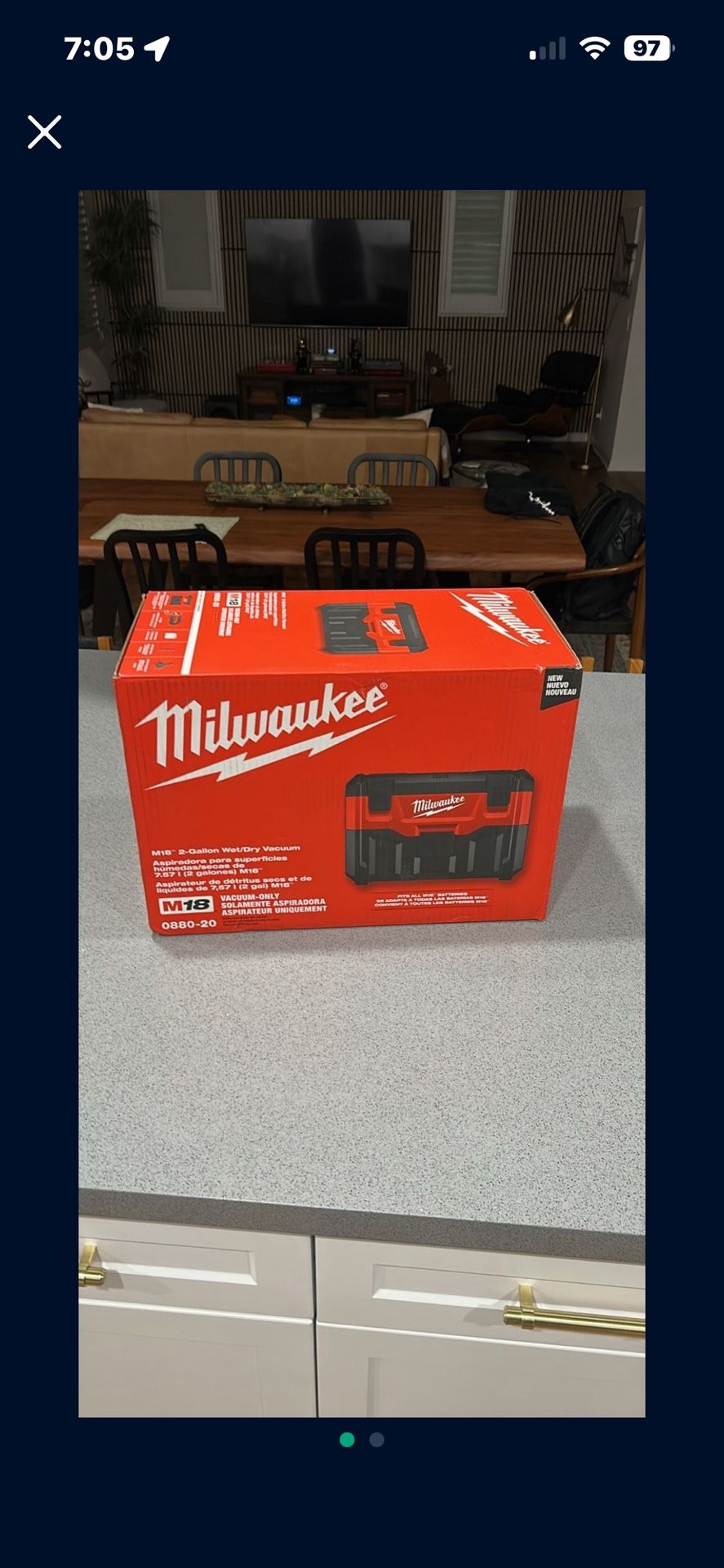 Milwaukee M18 Wet/Dry Vac Cordless