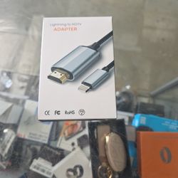 Lighting To HDTV ADAPTER- 6.6FT 