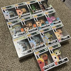 Rick and Morty Funko Pops