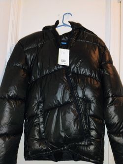 H&M Boys Black Puffer Coat 