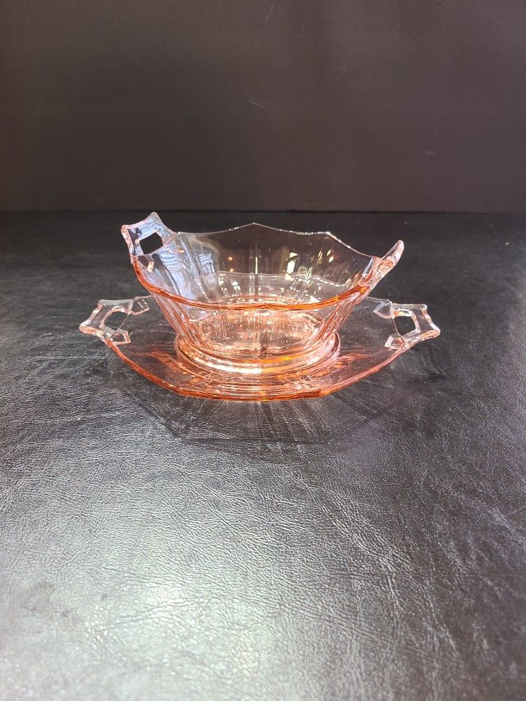 Pink Depression Glass
