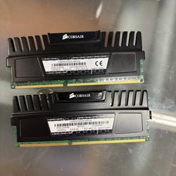 (2) 4x8 GB Corsair DDR3