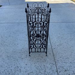 Wrought Iron Wine Rack