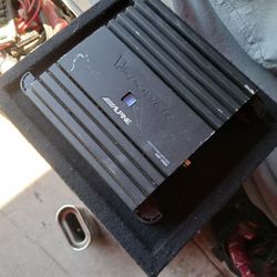 Alpine MONO  Power Amp Mrp-M500