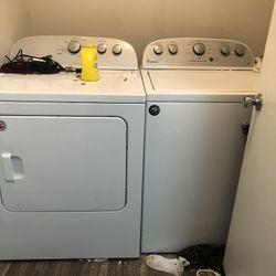 Whirlpool, Washer And Dryer