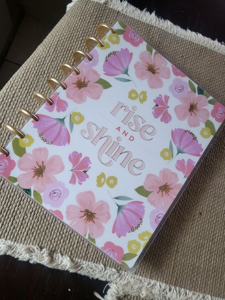 Floral happy planner 