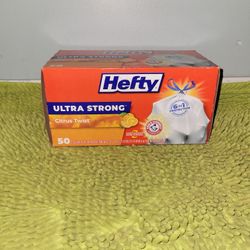 50 Trash Bags 13 Gallons Citrus Twist Scent 