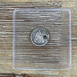Half Dime Silver 1859-O Coin 