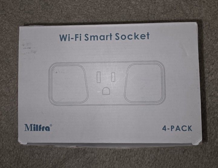 Smart Plug 4 Pack 2.4GHz WiFi