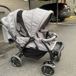 Two Seats Baby Stroller 