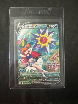 2022 POKEMON SWORD & SHIELD ASTRAL RADIANCE TG13 FULL ART/STARMIE V