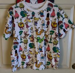 Nickelodeon Rugrats White Youth T-shirt Size XL