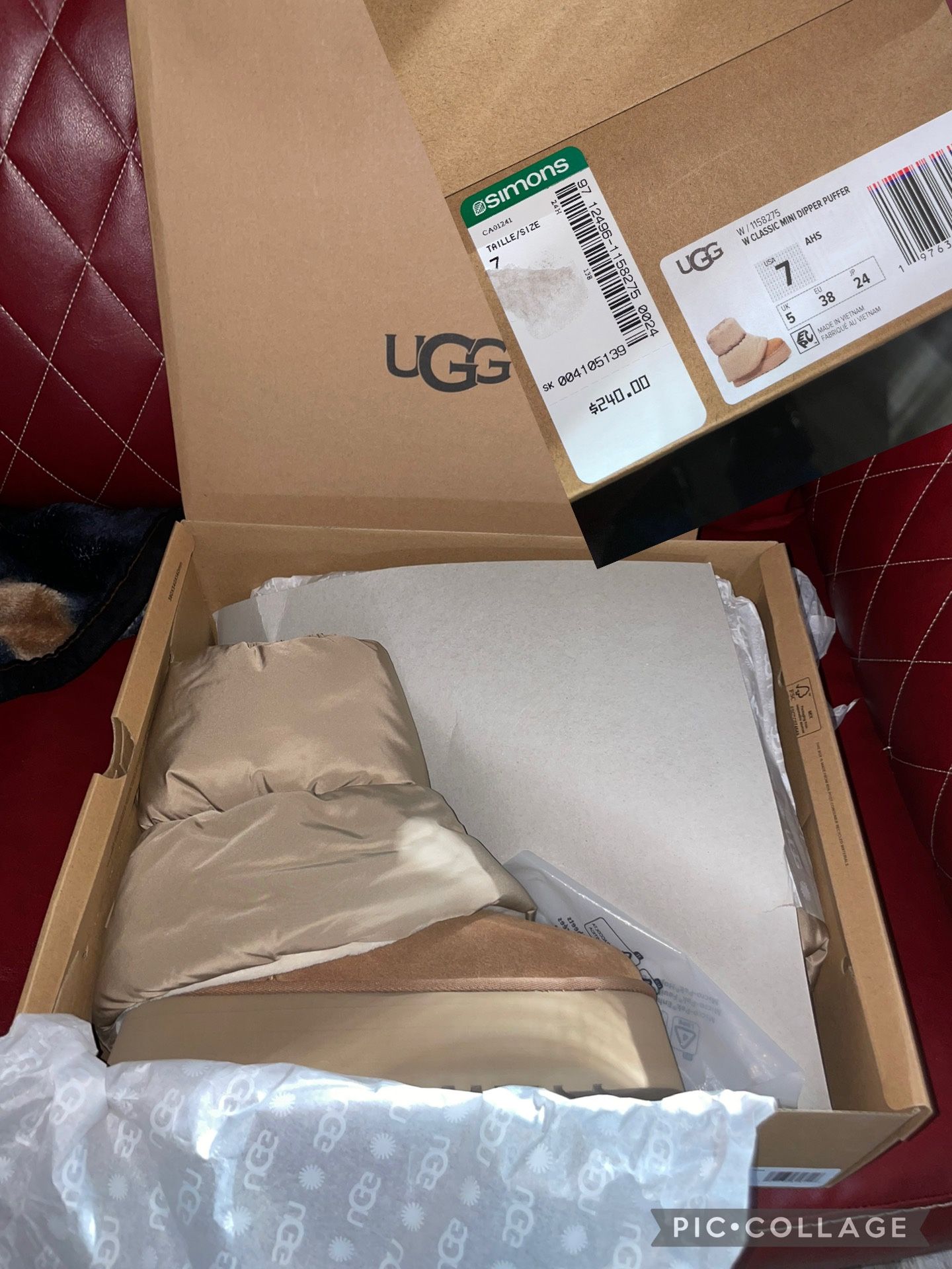 Ugg Mini puffer