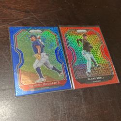 San Diego Padres Set Of 2 Numbered Baseball Cards