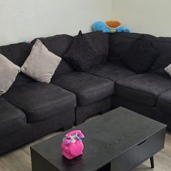 Charcoal Gray Sectional