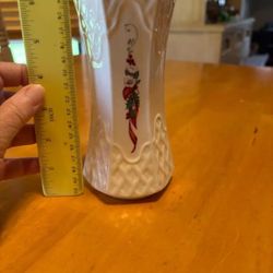 Decorative Holiday Vase By Belleek