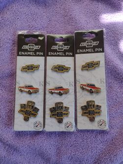 Chevrolet enamel pin