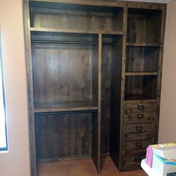 Closet Cabinets/ Organization, We Have Laminate & Solid Wood Available , Save $$ 