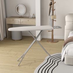 Standard Ironing Board White Metal with Creamy Chai Cover - Brightroom™