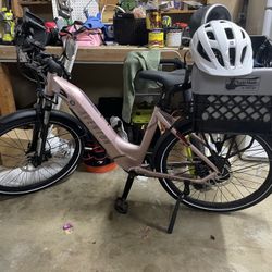 Aventon Level 2 - Step Through (Pink)