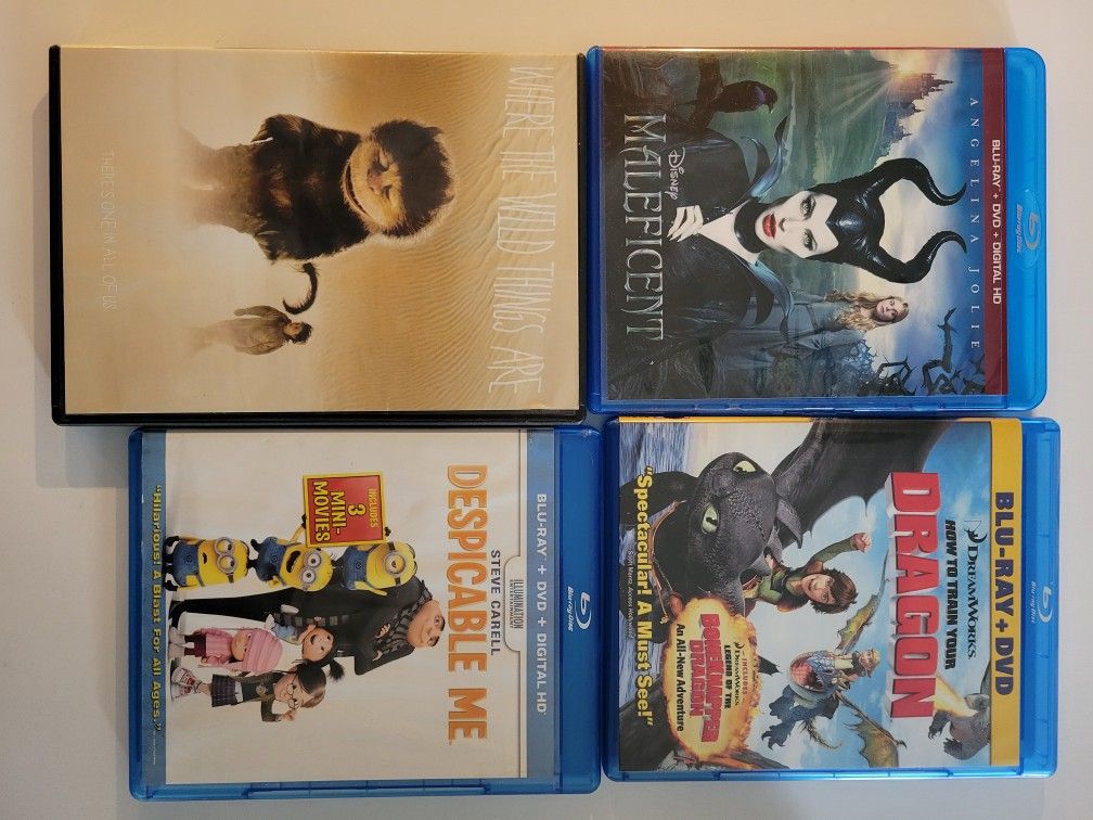 8 DVD's Kids Titles Lot