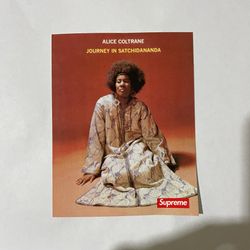 Supreme Alice Coltrane Sticker