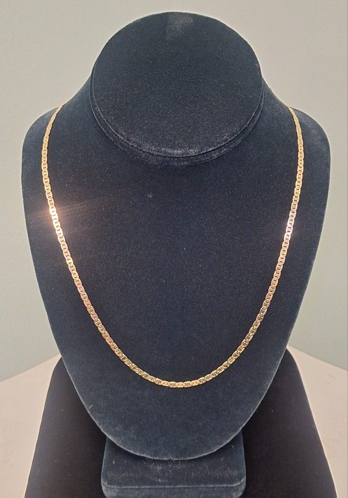 22" GUCCI CHAIN 14K YG / 11.7G