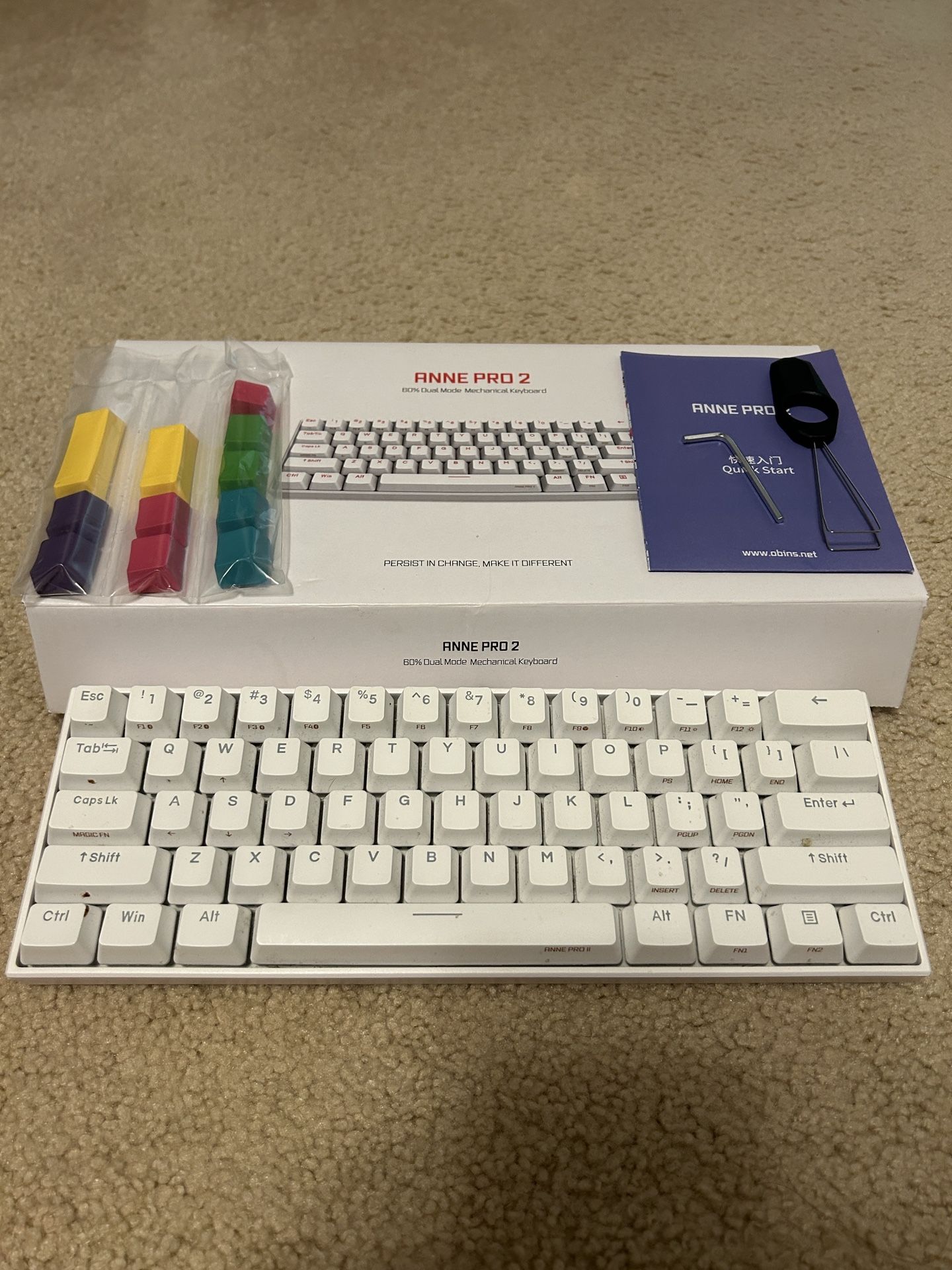 Anne Pro 2 Dual Mode Mechanical Keyboard