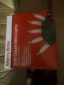 Luces De Navidad 200 Pc