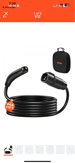 EV Charger Extension Cable for Tesla